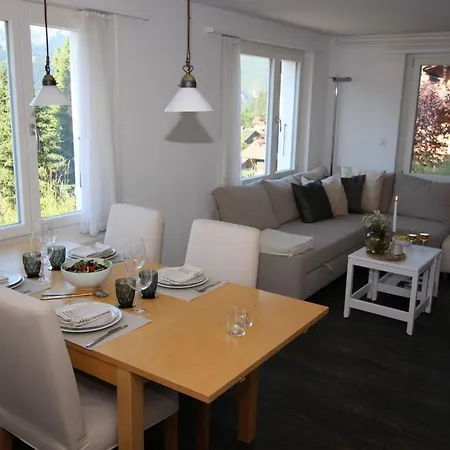 Kitty - Parterre Appartement-fewo- Dusche Oder Bad- Wc 4-bettwohnung By Interhome * Saanen